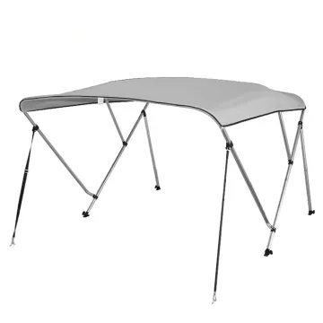 3 Bow Boat Tent Canopy Bimini Top for Easy Installation
