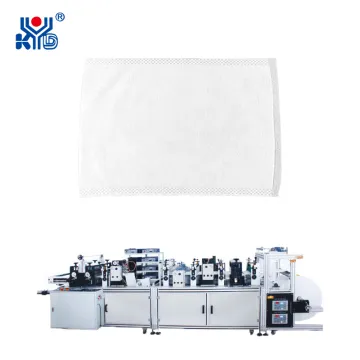 Non Woven Fabric Spunlace Square Embroidery Making Machine