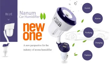 50ml Ultrasonic Mini USB Car Mist Air Humidifier