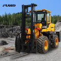 Reliable performance Four-wheel drive all-terrain off-road forklift