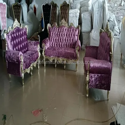 Wholesale Cheap Wedding Throne Chairs: Chesterfield Queen Anne High Back Wing Chairs