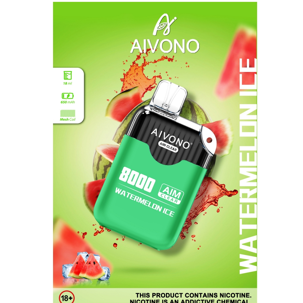 Aivono AIM Tank 9500puff Vape recargable Tipo-C