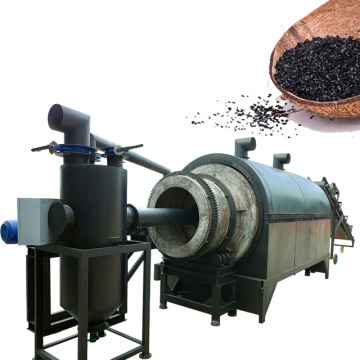 Rotary Charcoal Making Machine from Sawdust