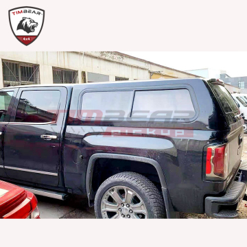 Canopy de capa dura de alta qualidade de fibra de vidro d'água para picapes GMC 4x4