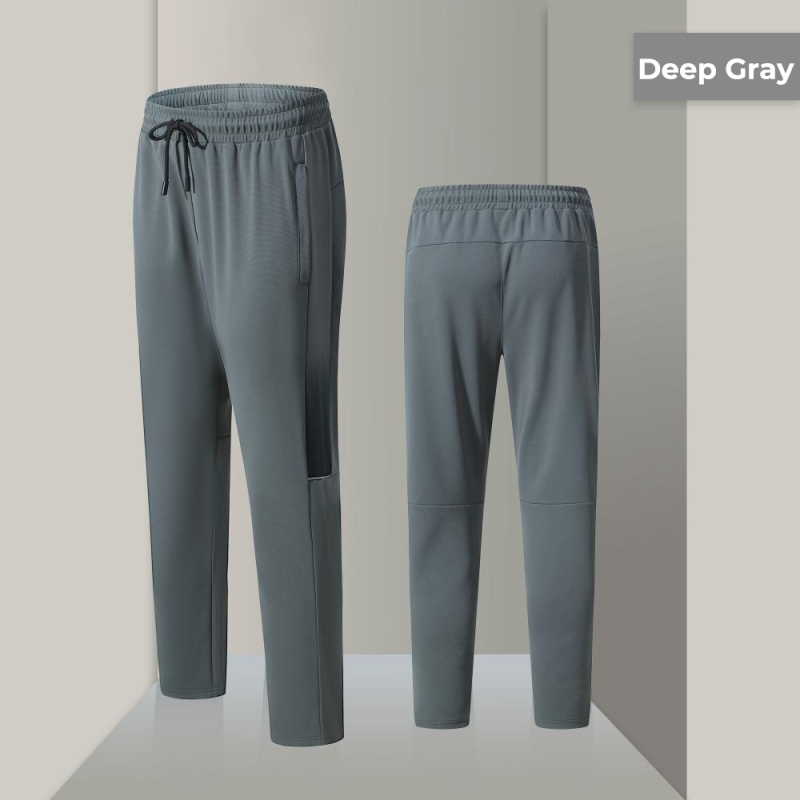 Polyester Four Color Straight Sweatpants