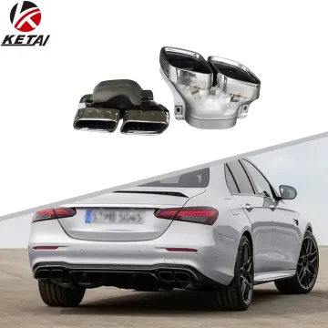 E63 GT Style Stainless Steel Car Tail Pipe for BENZ W213 2021+