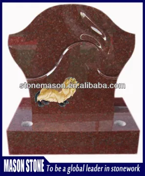 Perfect pet splice red baby headstones