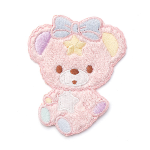Cute Plush Rabbit Animal Embroidery Patches