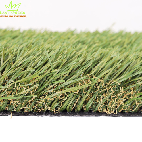 Gazon artificiel de paysage de fausse pelouse, gazon synthétique en plastique pour jardin