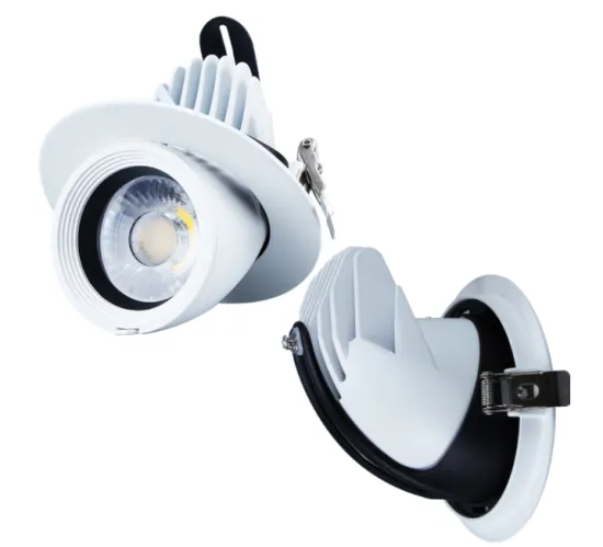 LED recessed downlight for indoor use