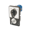 Four-hole universal changeover switch with panel