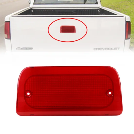 LED Third Tail Brake Light Lamp Lens Cover Kits for Chevy S10 GMC Sonoma 1994-2004