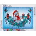 40*30 Christmas Snowman Diamond Painting Decorative Painting