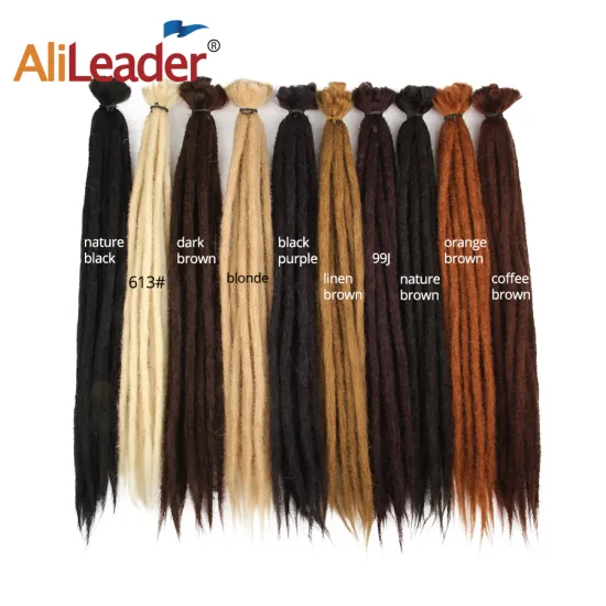Alileader Handmade 10 Colors 20" Dreadlock Products Crochet Braid