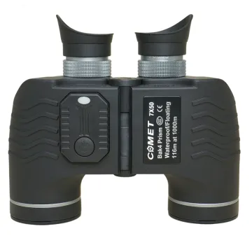 2020 New COMET Waterproof Fog Proof 7x50 Marine Binoculars with Compass for Yacht and Catamaran