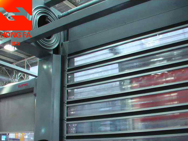 Spiral Aluminum Fast Roller Shutter Door