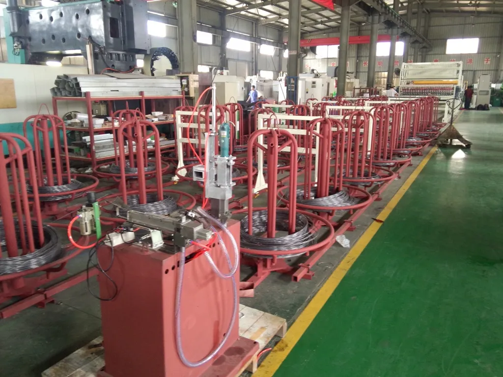 Automation Pneumatic Type Reinforcing Bars Welded Wire Mesh Machine