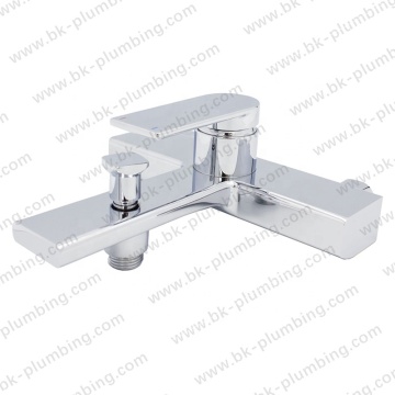Wall-Mounted Zinc Single Lever Bath Shower Tap - Bathroom Faucet Mixer