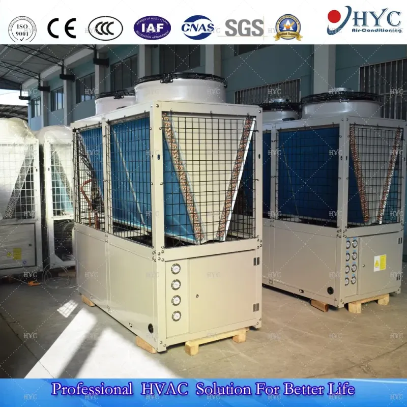 R410A Modular Air Source Heat Pump for Central Air Conditioning