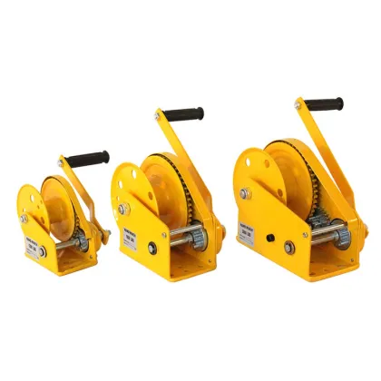 Manual Winches with Wire Rope Hoist - 1200 lbs, 1800 lbs, 2600 lbs