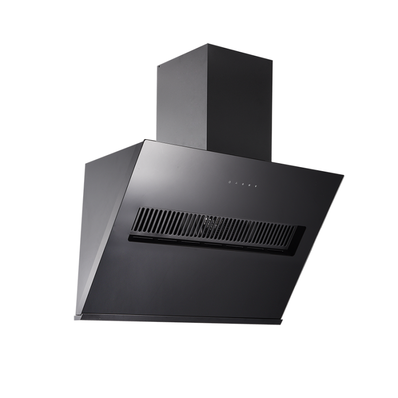 CE CB 900mm Glass Stainless Steel Hand Sensor Gesture Control Kitchen Exhaust Range Hood Kitchen Chimney Exhaust Hood