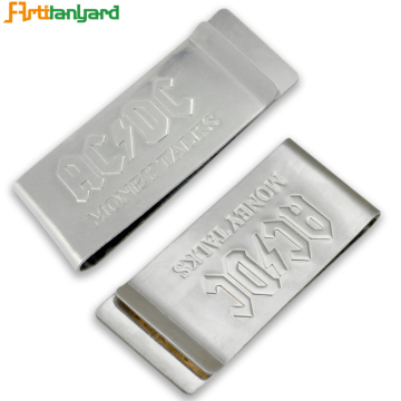 Men's Money Clip With Customer Logo