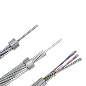Outdoor Overhead Singlemode Stainless Steel Tube OPGW Fiber Optic Cable