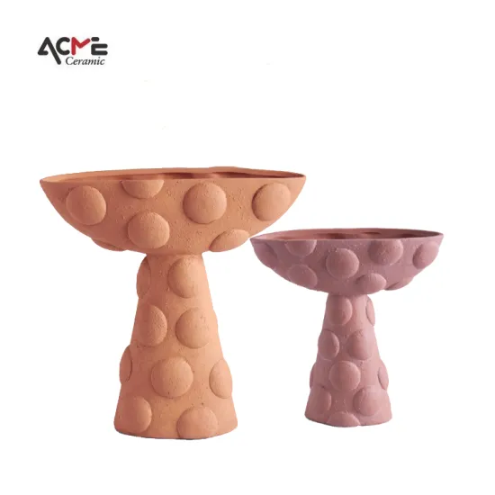 Unique Handcrafted Colorful Ceramic Vases: Modern Nordic Farmhouse Decorations for Home