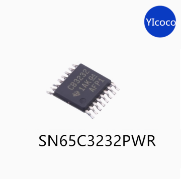 मूल वास्तविक SN65C3232PWR TSSOP-16 ड्यूल चैनल 1MBPS RS-232 रिसीवर