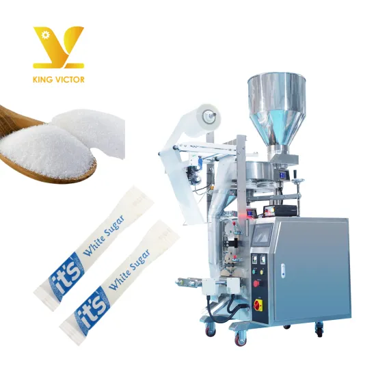 Automatic Vertical Back-Sealed Bag Packaging Machine for Sugar Sachets and Maple Sugar Sticks