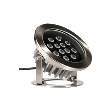 Stainless steel embedded underwater swimming pool lamp
