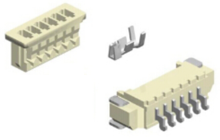 Kurulu Gofret Konnektörlerine 1.25mm Pitch Tel