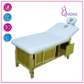 Table de massage en bois confortable style thaï