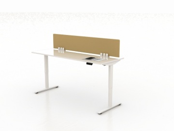 Electric height adjustable table desk frame