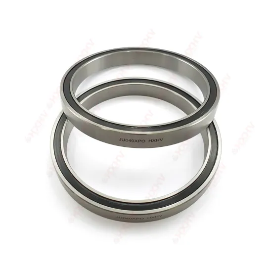 JU055CP0 Size 139.7x158.75x12.7 mm HXHV Double Sealed Chrome Steel Thin Section Bearing For Aviation