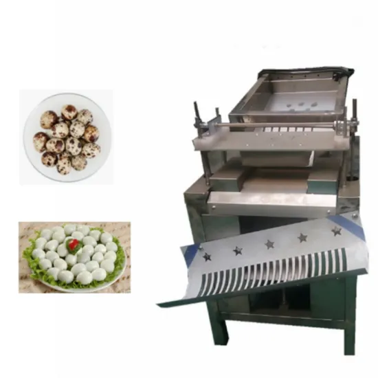 Automatic Quail Egg Sheller: Large Commercial Egg Peeling Machine