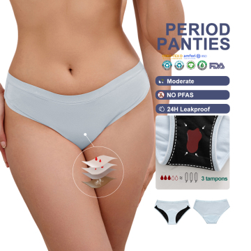Bamboo No PFAS Period Underwear for Women and Teenagers