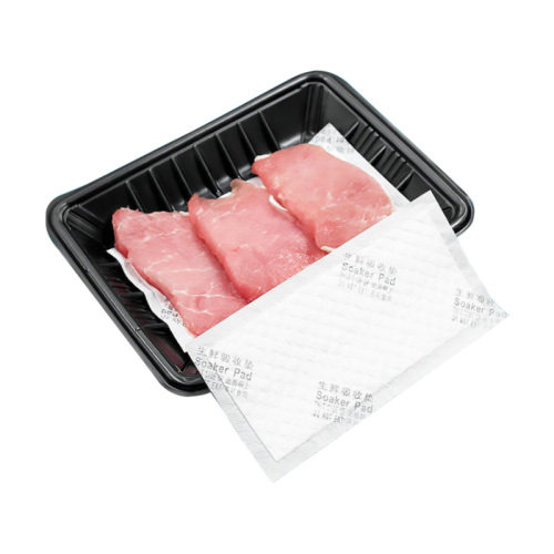 Perforated Film Meat Soaker Absorbent Meat Pack Pads