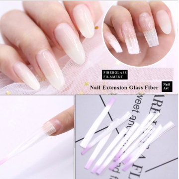 NEW fiberglass nails fiberglass nail salon extension glass fiber silk fiber glass nails art equipment tool set nail form Acrylic