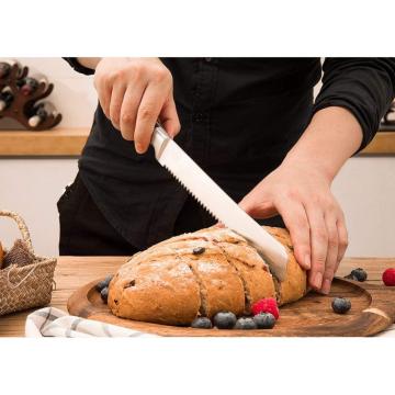 Couteau à pain de cuisine professionnel de 8 pouces de haute qualité