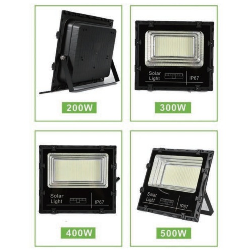 Solar-Powered Flood Light for Garden Use