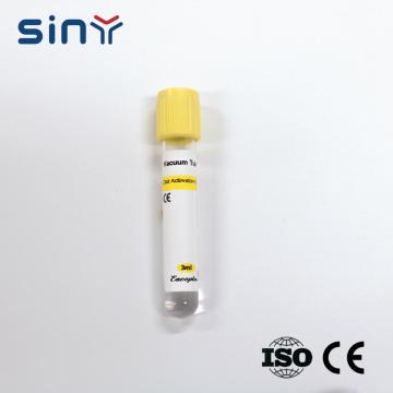 3ML Clot Activator Tube Tube Tube Blood Tube