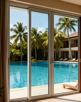 Indonesia Premium Custom Aluminum Building System for Doors and Windows