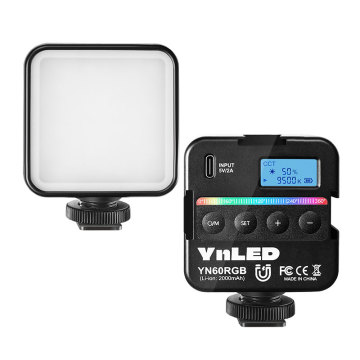 Yongnuo YN60RGB Pocket RGB Light Video - Regulowane przenośne LED 2500K -9500K