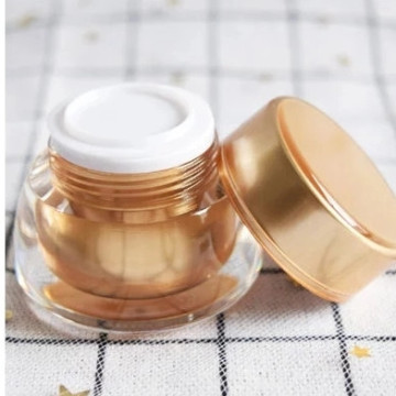 High-End 5G Plastic Cream Nail Polish Bottle Lotion Cosmetic Jar - Acrylic Clear