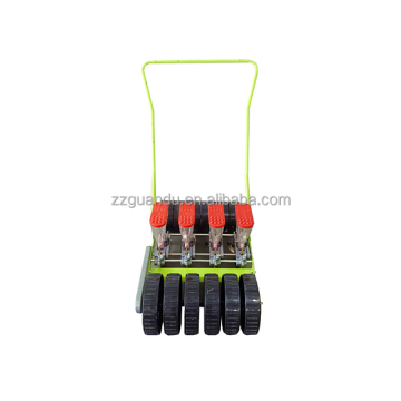 Manual Vegetable Hand Seeder 4 Rows Spinach Seed Drill