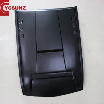 YCSUNZ Hood Scoop Cover For Pajero Sport 2015 2016 Exterior Accessories Auto Black Bonnet Hood