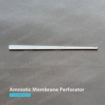 Perforador de membrana de amniotomía plástica desechable