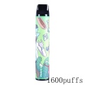 Logotipo personalizado Vape desechable Vape 1600puffs Electric cigarrillo