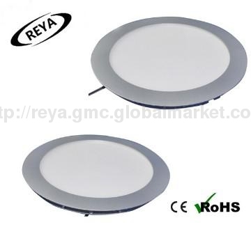 Bajo consumo de energía, luminancia uniforme ronda panel led luz